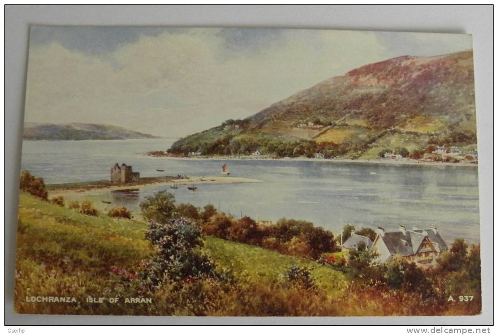 CPA - Carte Postale - Lochranza Isle Of  ARRAN - Post Card Valentine & Sons - Ayrshire
