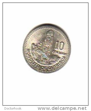 GUATAMALA    10  CENTAVOS  1994  (KM# 277.5) - Guatemala