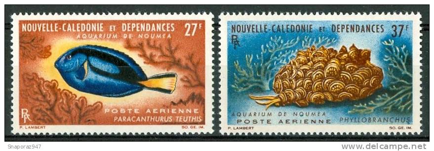 1965 Nuova Caledonia Vita Marina Marine Life Pesci Fishes Fische Poissons Set MNH** Fo232 - Neufs