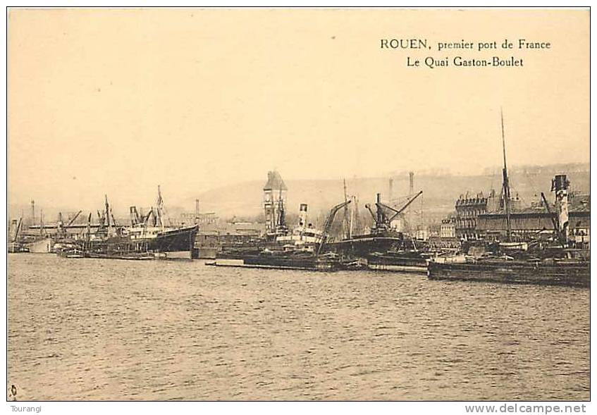 Nov12b 1308 : Rouen  -  Port  -  Quai Gaston-Boulet - Rouen