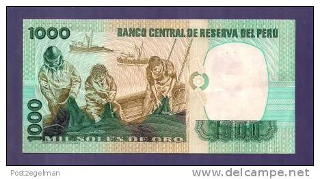 PERU 1981 UNC Banknote  1000 Soles De Oro Km 121 - Peru