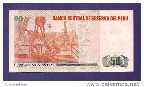 PERU 1987 UNC Banknote  50 Intis - Pérou