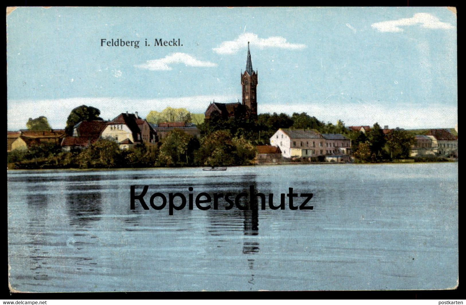 ALTE POSTKARTE FELDBERG MECKLENBURG-VORPOMMERN 1935 Cpa Postcard AK Ansichtskarte - Feldberg