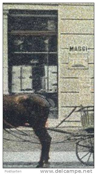ALTE POSTKARTE SCHORNDORF 1904 PARTIE MIT POSTAMT BÄCKEREI & COLONIALWAREN MAGGI AROME WERBUNG Postcard Cpa AK - Schorndorf