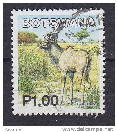 ## Botswana 2002 Mi. 753     1.00 P Kudu Grosser Kudu - Botswana (1966-...)