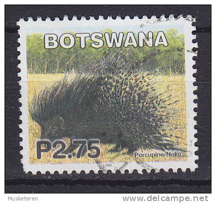 ## Botswana 2002 Mi. 757     2.75 P Porcupine Südafrikanisches Stachelschwein - Botswana (1966-...)
