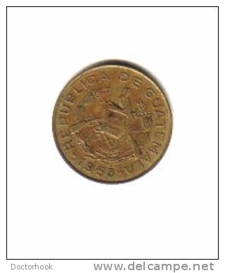 GUATAMALA    1  CENTAVO  1958  (KM# 260) - Guatemala