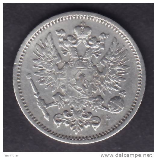 @Y@   FINLAND  50 Pennia 1890  Zilver / Ag           (1964) - Finlande