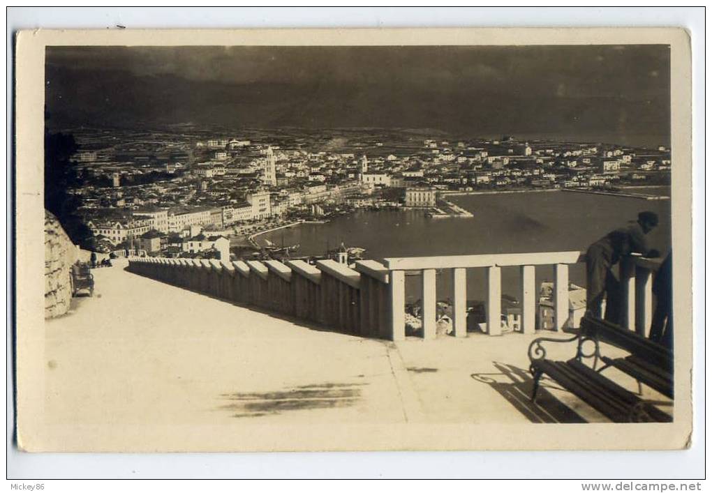 Croatie--SPLIT--carte-photo--Pogled  Sa Mariana (petite Animation), Foto Stuhler - Croatie