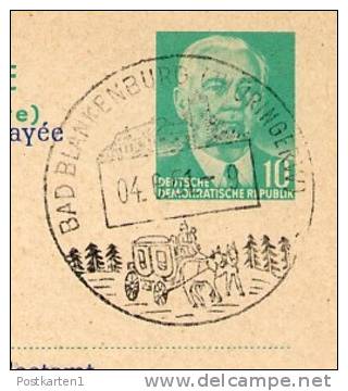 KURHOTEL HERMANNSBAD Bad Lausick 1961 Auf DDR P70 I Antwort-Postkarte PRIVATER ZUDRUCK #2 - Termalismo