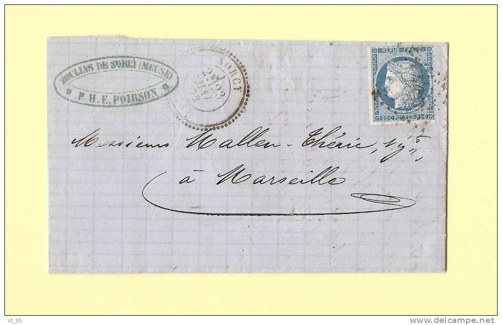 Sorcy - 53 - Meuse - Gc 4674 - 23 Mai 1872 - 1849-1876: Klassik
