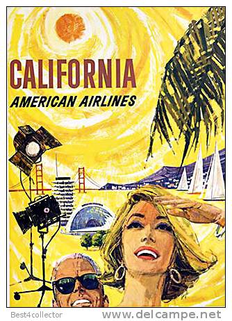 @@@ MAGNET - California - American Airlines - Publicidad