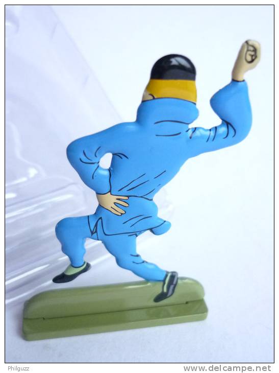 FIGURINE EN METAL TINTIN Le Lotus Bleu ATLAS LES ARCHIVES HERGÉ - Tim & Struppi