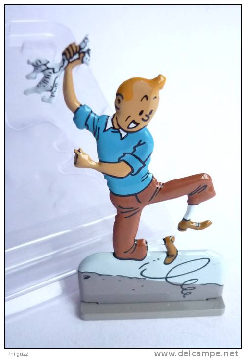 FIGURINE EN METAL TINTIN Le Temple Du Soleil ATLAS LES ARCHIVES HERGÉ - Tintin