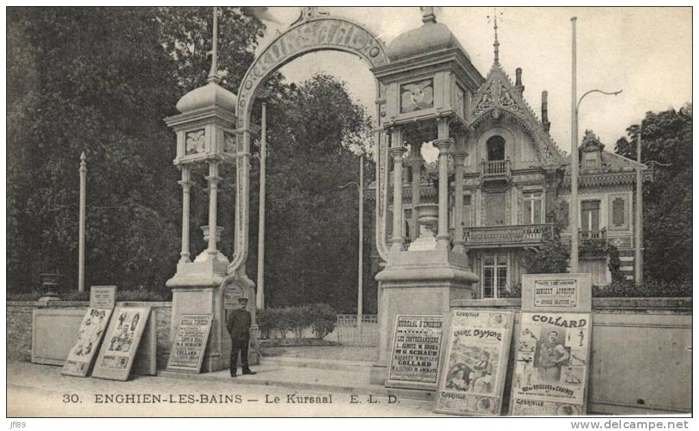 95 - Souvenir D´ Enghein Les Bains - Le Kursaal - 41448 - Enghien Les Bains