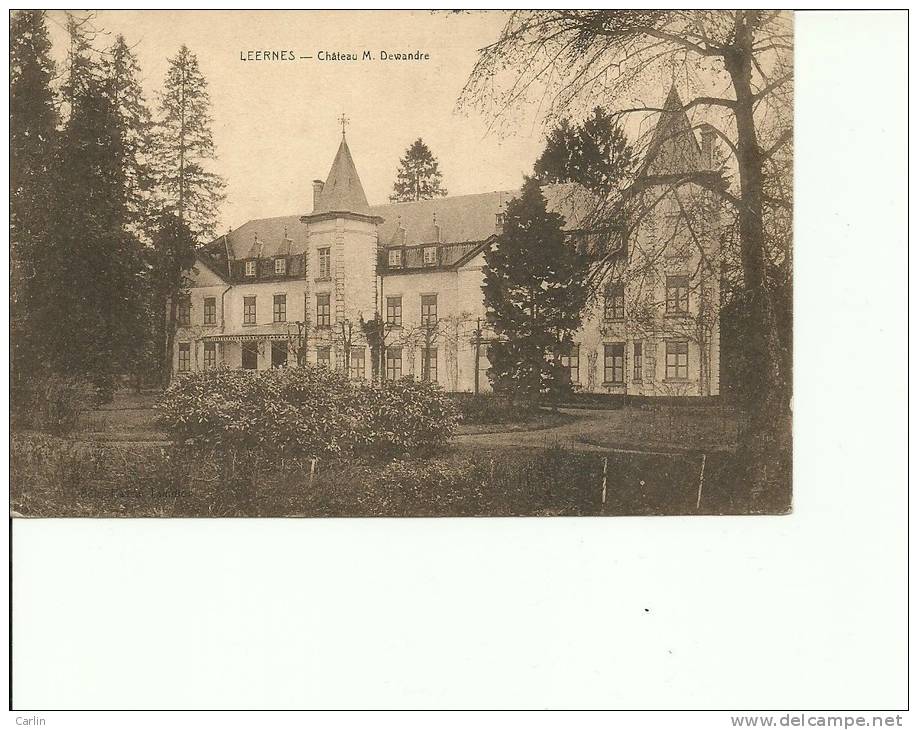 Leernes Château Dewandre - Fontaine-l'Evêque