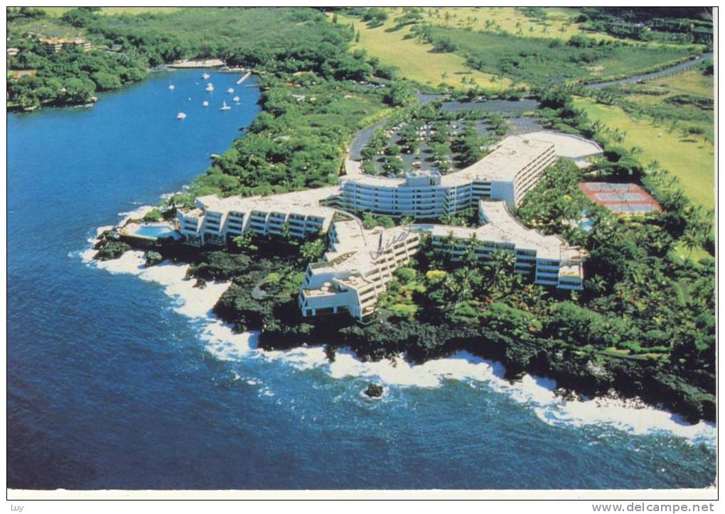 Hawaii - KONA SURF RESORT - Advertise Card; Country Club, - Big Island Of Hawaii