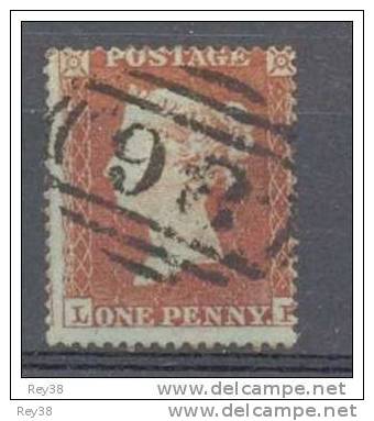 1 PENNY RED, STANLEY GIBBONS 17, WATERMAR SMALL CROWN, CATALOGO 140 EUROS - Oblitérés