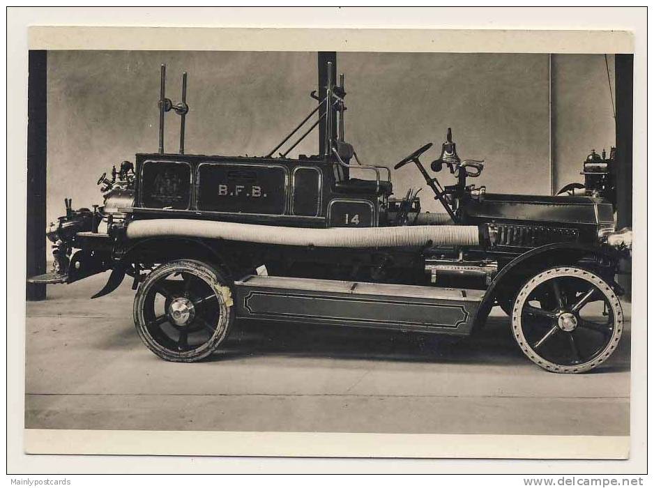 AI05 Dennis Motor Fire Engine, 1913, Birmingham Museum Of Science And Industry - RPPC - Sonstige & Ohne Zuordnung