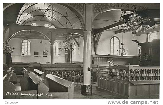 Vlieland, Interieur N.H. Kerk - Vlieland