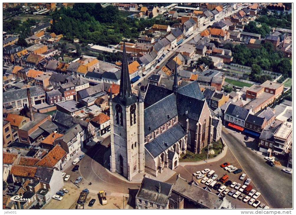 Geel St.Amandskerk Luchtzicht - Geel