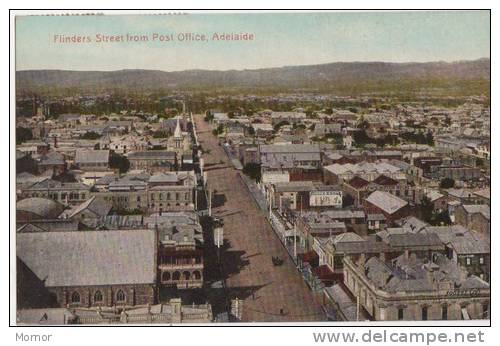 AUSTRALIE FLINDERS STREET FROM POST OFFICE  ADELAIDE - Adelaide