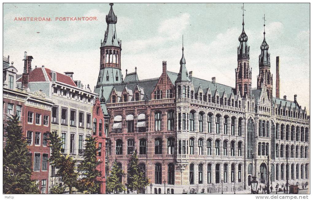 AMSTERDAM - Postkantoor - Post
