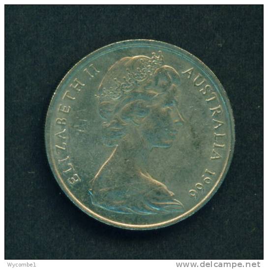 AUSTRALIA  -  1966  20 Cents  Circulated As Scan - 20 Cents