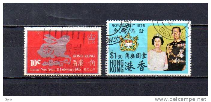 Hong  Kong   1975  .-   Y&T  Nº   293 - 295 - Nuovi