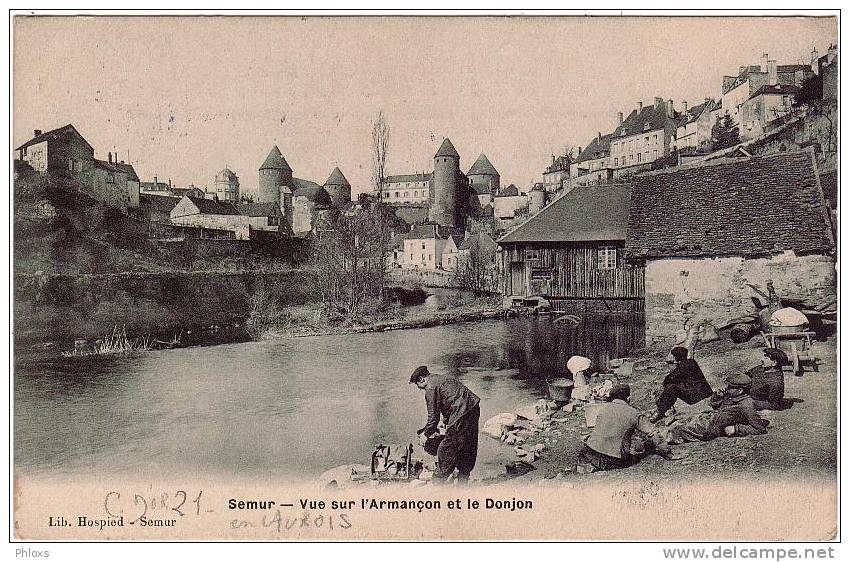 SEMUR/81/Vue Sur L´Armançon Et Le Donjon/Réf:784 - Andere & Zonder Classificatie