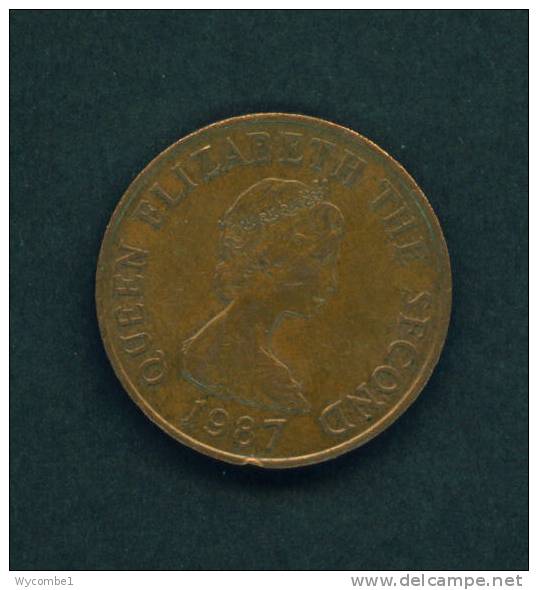 JERSEY  -  1987  2 Pence  Circulated As Scan - Jersey