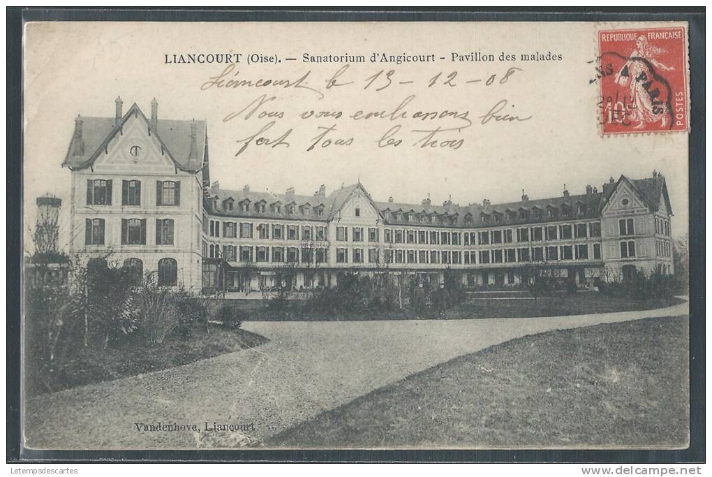 - CPA 60 - Liancourt, Le Sanatorium D´Angicourt - Pavillon Des Malades - Liancourt