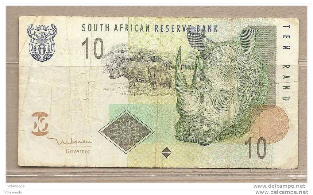 Sudafrica - Banconota Circolata Da 10 Rand - 2005 - South Africa