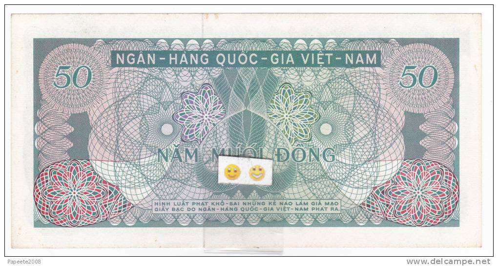 Viet-Nam Du Sud  - 50 Dong / 1972 - Vietnam