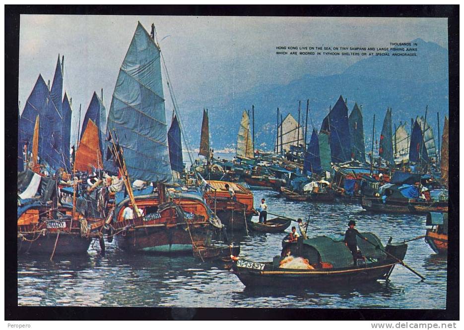 CHINA   HONG KONG  Floating People In Castle Peak Bay - China (Hongkong)