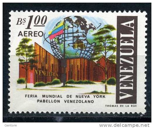 VENEZUELA 1965  New York Expo  Yvert Cat. N° Air 859 Absolutely Perfect MNH ** - Venezuela