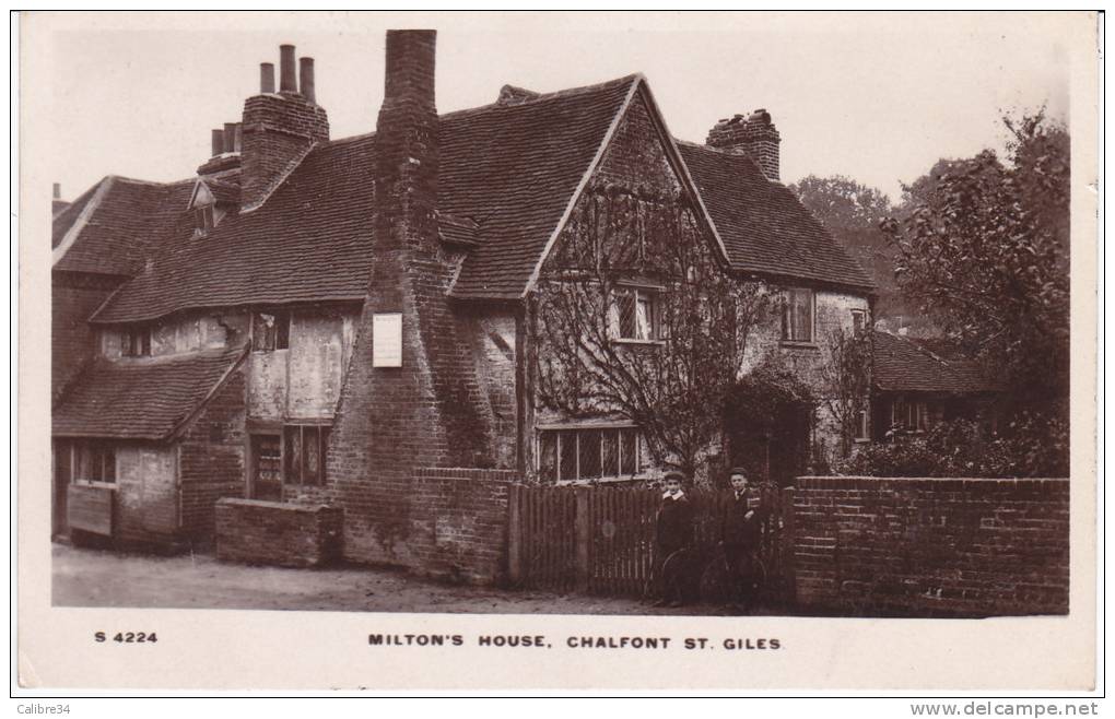 MILTON'S HOUSE CHALFONT ST GILES (1909) - Buckinghamshire