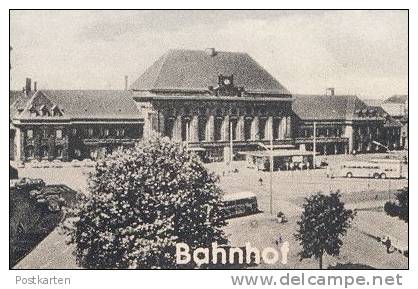 ÄLTERE POSTKARTE HAMM BMW ISETTA VW KÄFER WESTENTOR JAHN-FREIBAD AHSEGRUND OBERLANDESGERICHT BÄRENBRUNNEN Cpa Postcard - Hamm