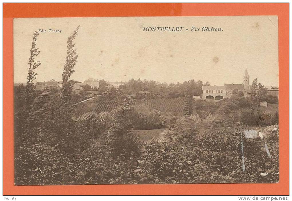 Q517, Montbellet, Circulée 1927 Sous Enveloppe - Other & Unclassified