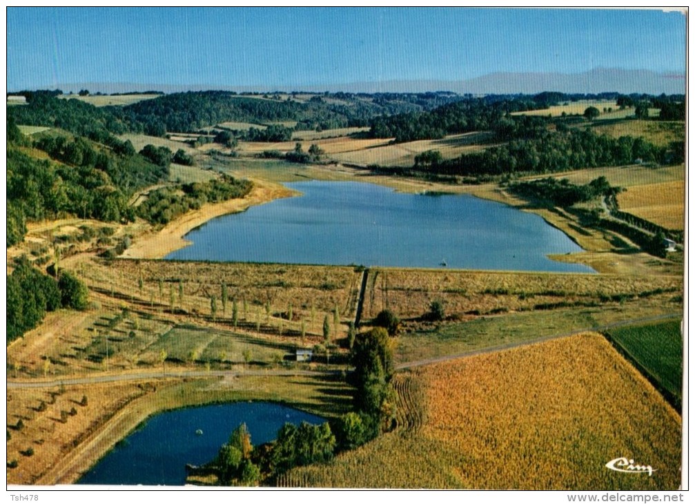 64------LEMBEYE---lac De Bassillon--vue Aérienne--voir 2 Scans - Lembeye