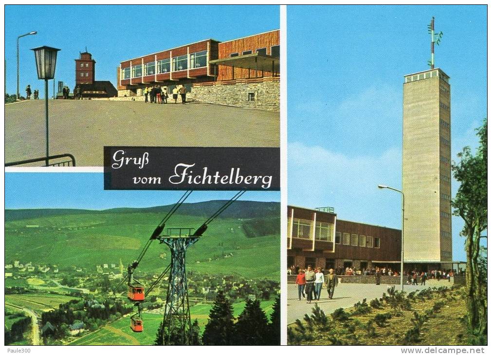 Oberwiesenthal - Gruß Vom Fichtelberg Mehrbildkarte  L21 - Oberwiesenthal