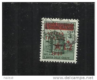 OCCUPAZIONE TRIESTE 1945 L. 2 SU 3 TIMBRATO - Joegoslavische Bez.: Fiume