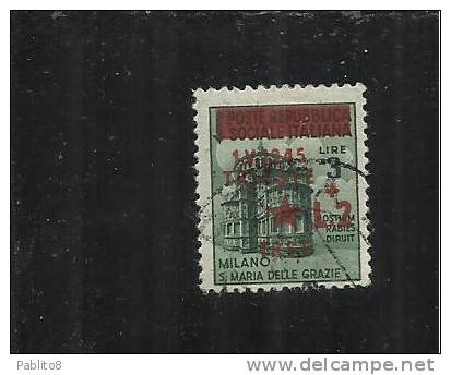 OCCUPAZIONE TRIESTE 1945 L. 2 SU 3 TIMBRATO - Yugoslavian Occ.: Fiume