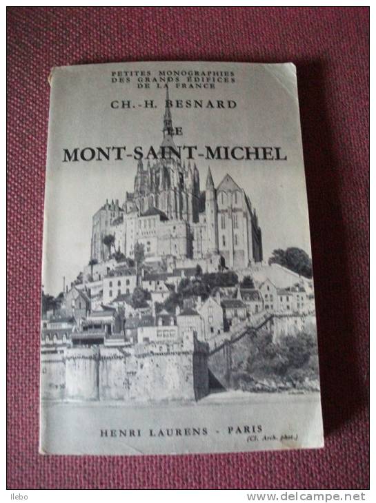 Mont Saint Michel 1945 Photos Plans Besnard Guide - Normandie
