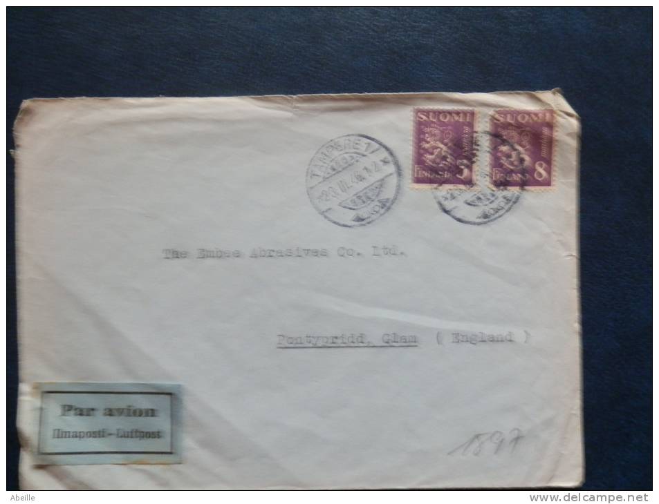 A18967 LETTER TO ENGLAND - Covers & Documents