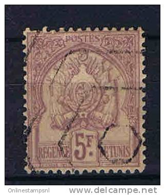 Tuisie  : Yv Nr  21 Used , Cat Value €  100 - Used Stamps