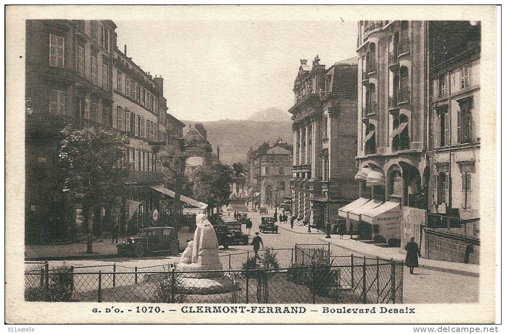 63  CLERMONT  FERRAND   -  Boulevard  Desaix - Clermont Ferrand