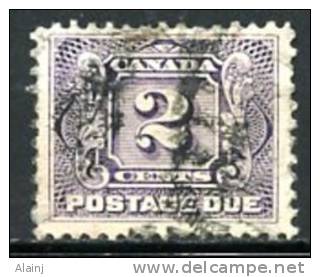 Canada  Y&amp;T  Taxe 2     0bl   ---    TTB - Postage Due