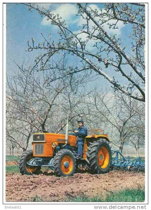 Carte Postale Publicité - TRACTEUR " U 550DT " - Tracteurs