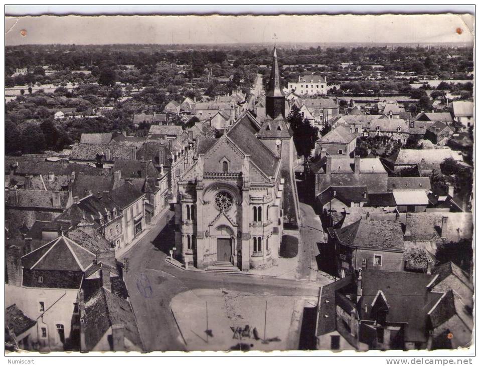 St-Martin-du-Bois..belle Vue Aérienne..l´Eglise - Autres & Non Classés